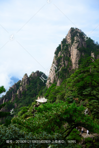 黃山景色