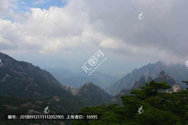 黃山景色