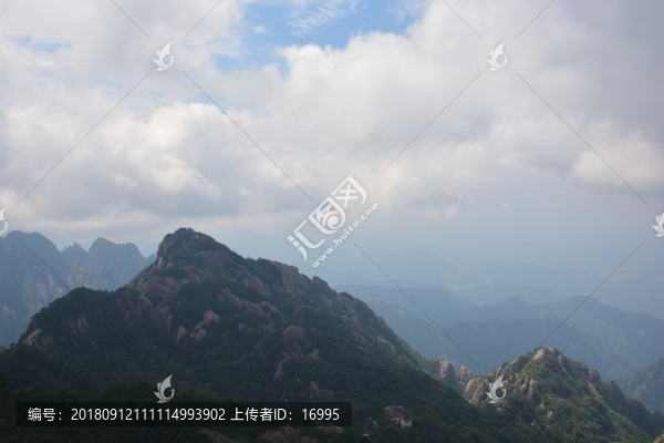 黃山景色