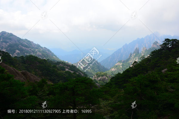 黃山景色