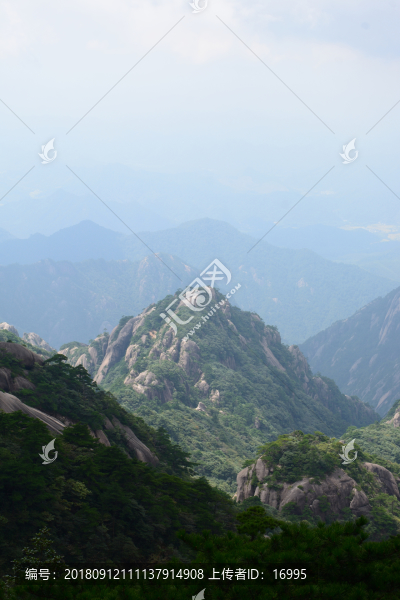 黃山景色