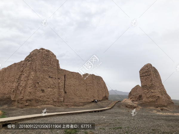 蘇巴什佛寺遺址古城