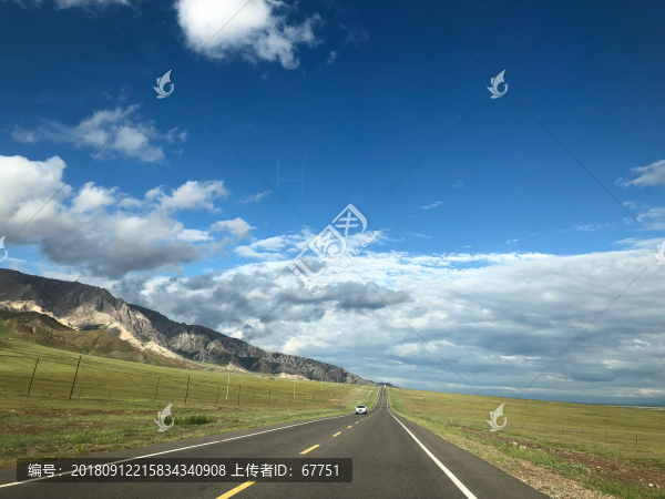 獨庫公路草原風光
