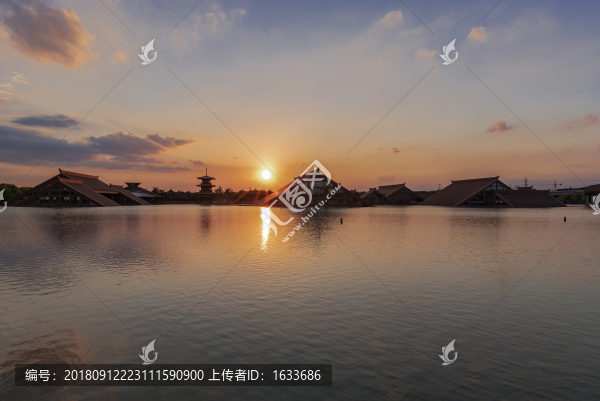 廣富林日落