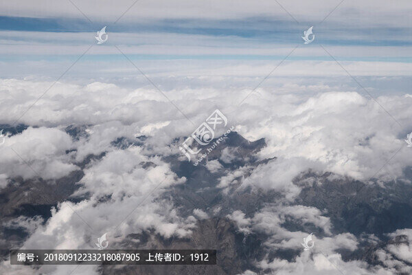 俯瞰天山