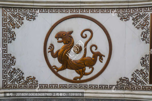 徐州漢文化景區(qū)四靈壁白虎