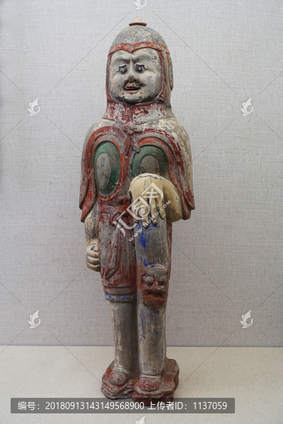 北齊按盾武士傭