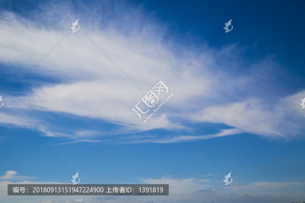 藍天白云