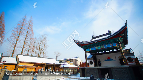 寺廟庭院