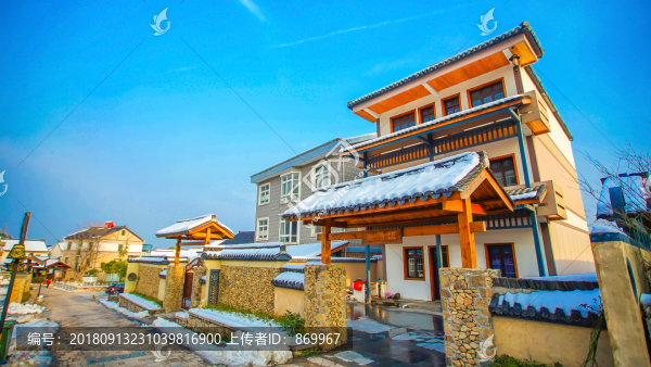 杭州德清二都鄉(xiāng)村復式樓房建筑