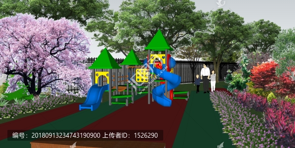 小區(qū)兒童娛樂場(chǎng)所設(shè)計(jì)