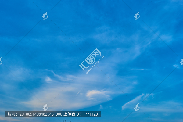白云晚霞