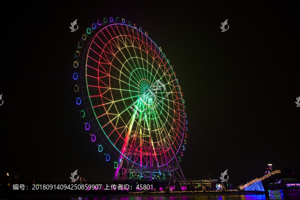 彩色摩天輪