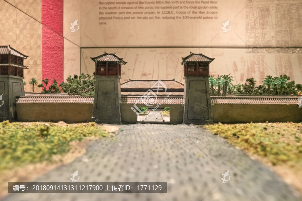 南越王宮復(fù)原模型