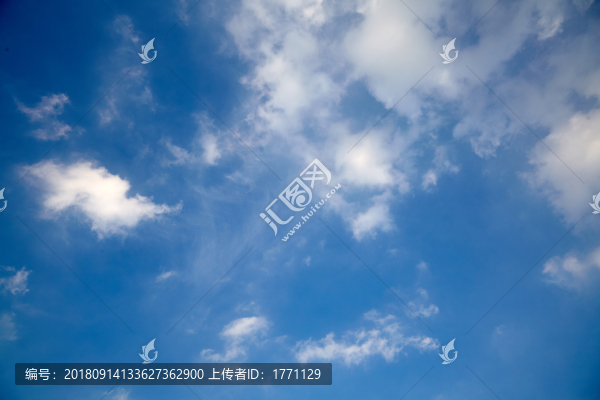 高清藍(lán)天白云素材