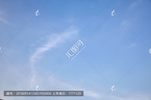 藍天白云背景