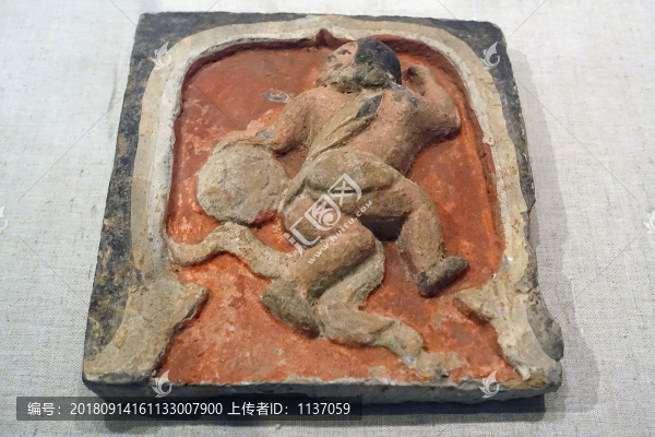 金代社火表演磚雕