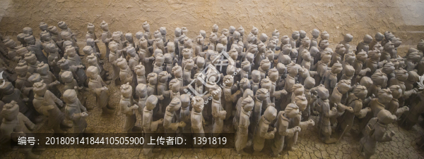 徐州漢文化景區(qū)獅子山漢兵馬俑