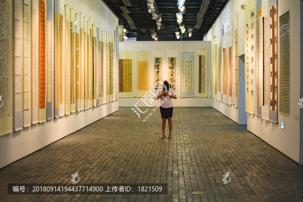寧波美術(shù)館,展覽,展示,作品,內(nèi)景,建筑,空間