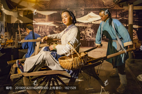 舊上海,老上海,蠟像,展覽,陳列,傳統(tǒng)