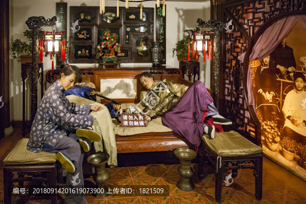 舊上海,老上海,蠟像,展覽,陳列,傳統(tǒng)