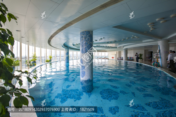 游泳池,酒店,水池