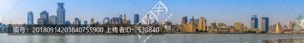 上海外灘全景大畫幅
