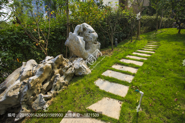 鄞州,華布島集團(tuán),公司,大樓,辦公,綠化,水池