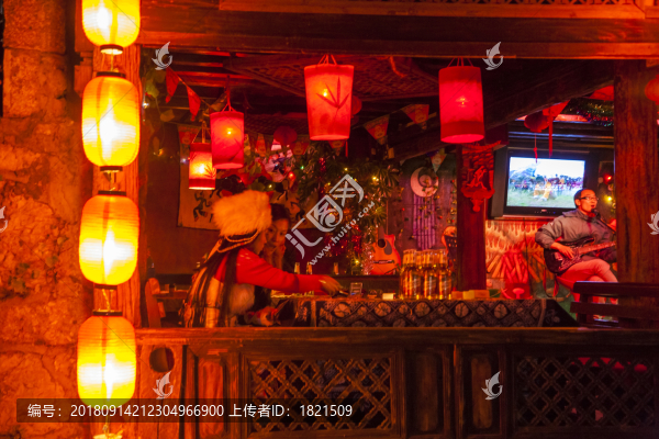云南,麗江,古城,玉龍雪山