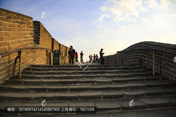 北京,八達(dá)嶺,長(zhǎng)城,古建筑,城樓,城墻,臺(tái)階