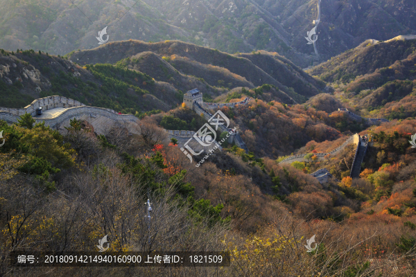 北京,八達(dá)嶺,長(zhǎng)城,古建筑,城樓,城墻,臺(tái)階