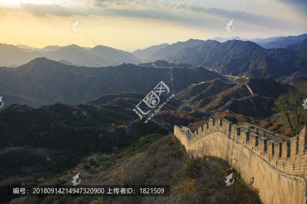 北京,八達(dá)嶺,長城,古建筑,城樓,城墻,臺(tái)階