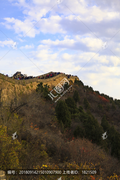 北京,八達嶺,長城,古建筑,城樓,城墻,臺階