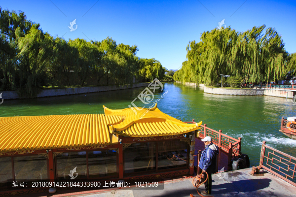 北京,頤和園,皇家園林,昆明湖,萬壽山,長(zhǎng)廊,古建筑