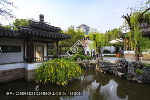 江蘇,南京,夫子廟,瞻園,園林,太平天國(guó)