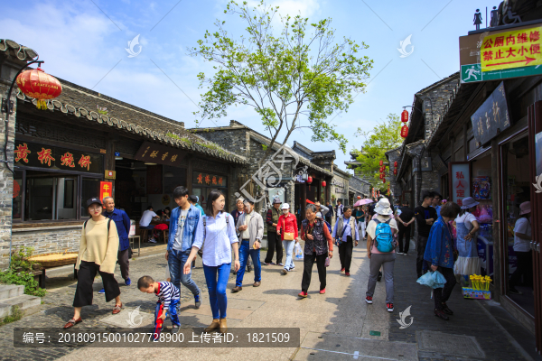 江蘇,揚(yáng)州,東關(guān)古渡,古鎮(zhèn),城門,城墻