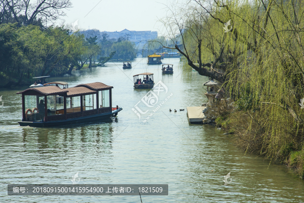 江蘇,揚州,瘦西湖,春天,旅游