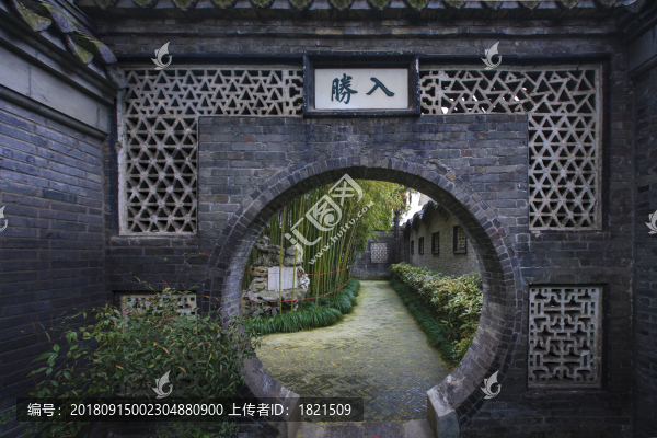 江蘇,泰州,喬園景區(qū),園林,古建筑,傳統(tǒng),格局,水榭樓臺(tái)