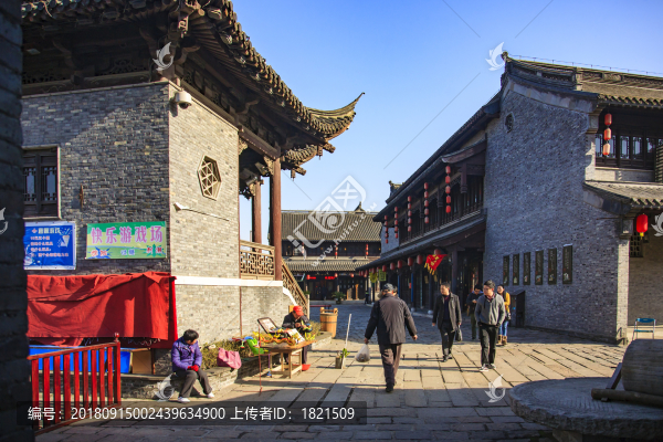 江蘇,泰州,鳳城河,老街,古建筑,傳統(tǒng)