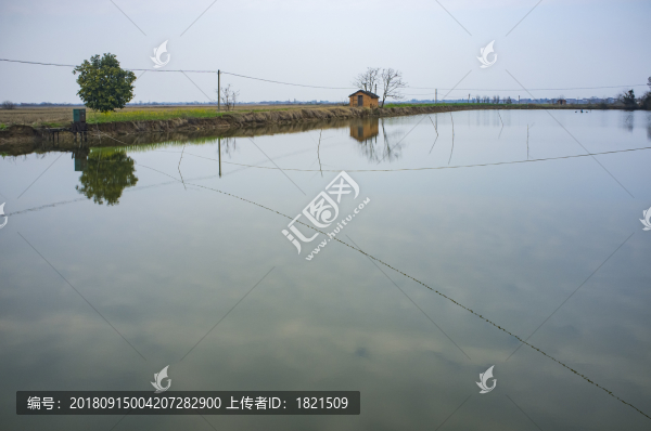 江西,南昌縣,鄉(xiāng)村,小河,紅房子,田園,水稻,稻田,土地,道路,村莊,貧窮