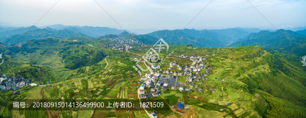 浙江,臺(tái)州,臨海,蘭田山,茶園,山村,山谷