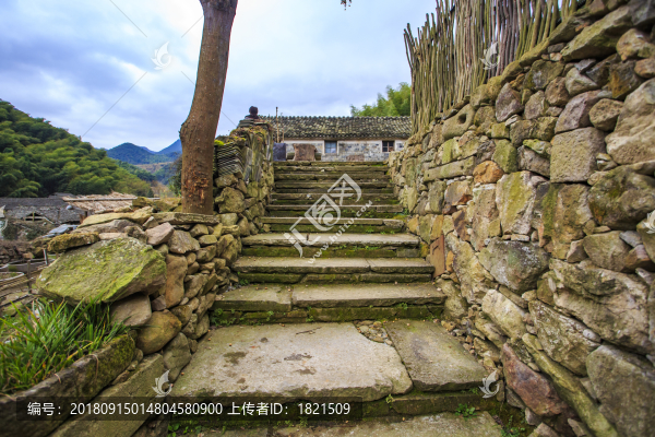 浙江,臺州,臨海,小芝鎮(zhèn),古村,山村,村莊