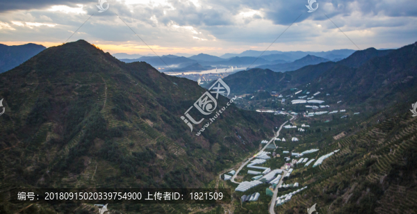 浙江,臺州,臨海,涌泉,南屏山,桔園,山村,村莊
