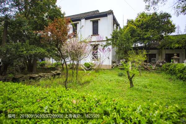 浙江,湖州,南潯古鎮(zhèn),古建筑,江南,水鄉(xiāng),船,民居,雨,清明,河道