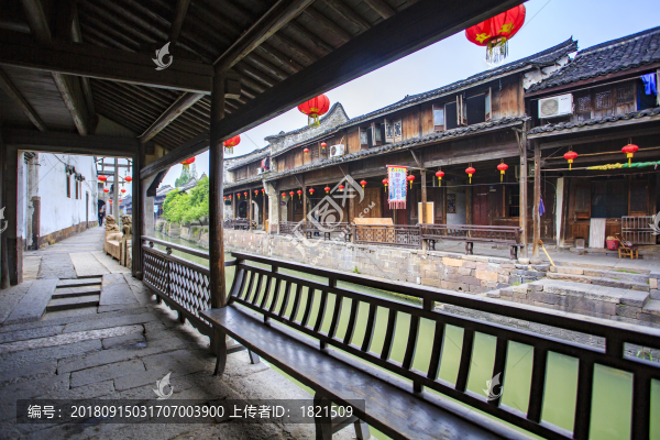 浙江,湖州,德清,新市古鎮(zhèn),老街,老房子,古建筑,水鄉(xiāng),江南