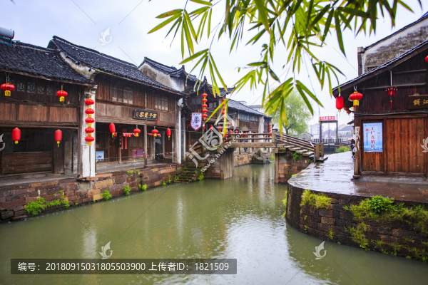 浙江,湖州,德清,新市古鎮(zhèn),老街,老房子,古建筑,水鄉(xiāng),江南