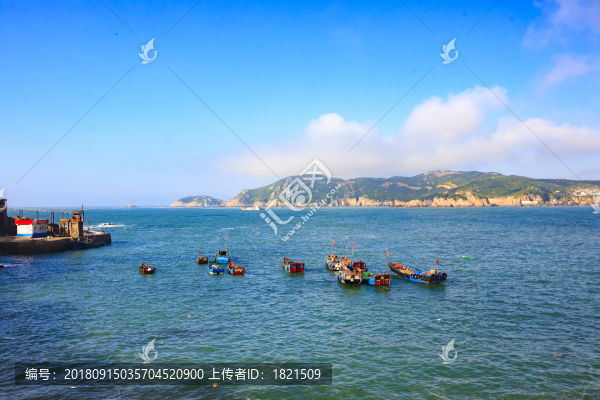 浙江,舟山,嵊泗,枸杞島,海島,海灣,船,碼頭,沙灘,礁石,海浪,漁村