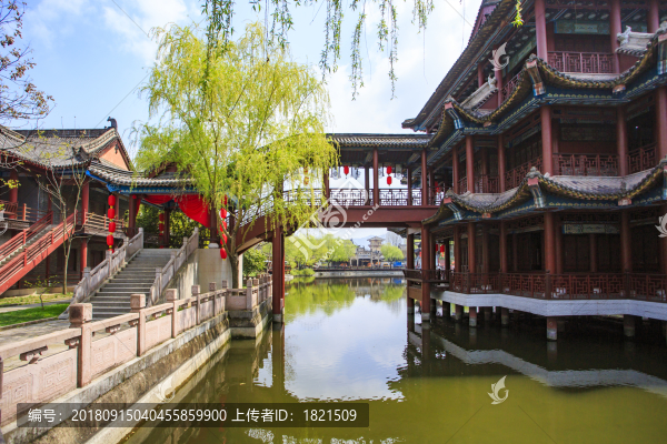 浙江,金華,東陽,橫店影視城,景區(qū),秦王宮,清明上河圖