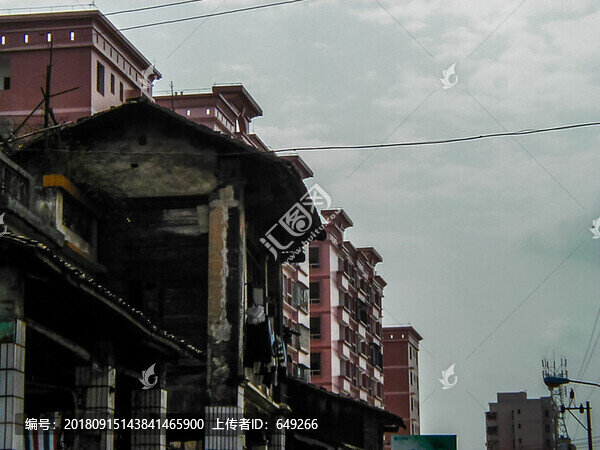 2003年南雄市舊城改造街景