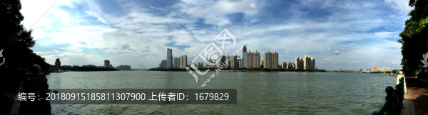 東江天藍水藍